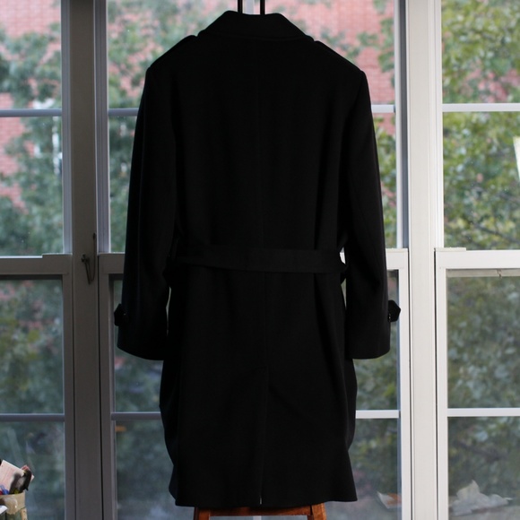 Michael Kors Belted 100% Wool Long Coat - Picture 2 of 8